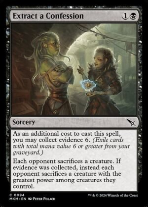 Extract a Confession<br /><span class="collector-number">Collector No. 84</span>