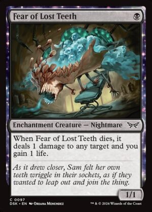 Fear of Lost Teeth<br /><span class="collector-number">Collector No. 97</span>