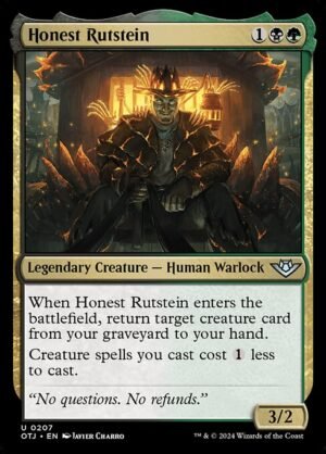 Honest Rutstein<br /><span class="collector-number">Collector No. 207</span>