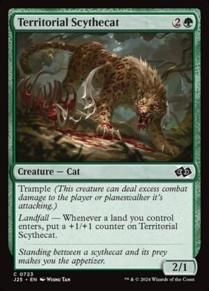 Territorial Scythecat<br /><span class="collector-number">Collector No. 723</span>