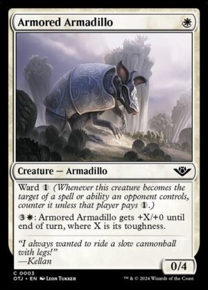 Armored Armadillo<br /><span class="collector-number">Collector No. 3</span>
