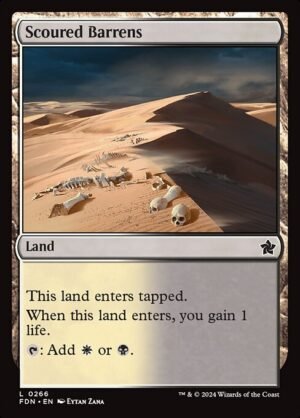 Scoured Barrens<br /><span class="collector-number">Collector No. 266</span>