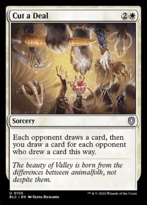 Cut a Deal<br /><span class="collector-number">Collector No. 105</span>
