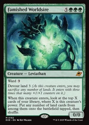 Famished Worldsire - Foil<br /><span class="collector-number">Collector No. 182</span>