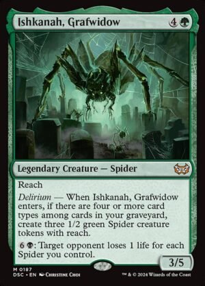 Ishkanah, Grafwidow<br /><span class="collector-number">Collector No. 187</span>