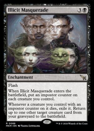 Illicit Masquerade - Foil<br /><span class="collector-number">Collector No. 88</span>