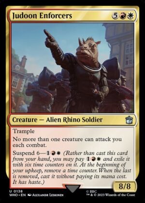 Judoon Enforcers<br /><span class="collector-number">Collector No. 138</span>