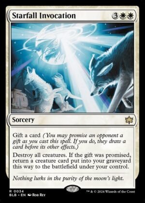 Starfall Invocation - Foil<br /><span class="collector-number">Collector No. 34</span>