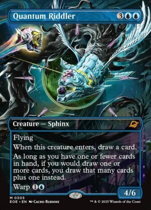 Quantum Riddler (Borderless) - Foil<br /><span class="collector-number">Collector No. 305</span>