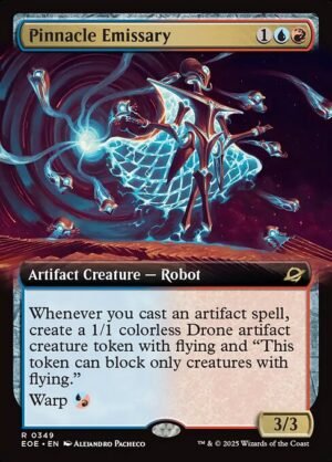 Pinnacle Emissary (Extended Art)<br /><span class="collector-number">Collector No. 349</span>