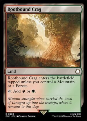 Rootbound Crag<br /><span class="collector-number">Collector No. 284</span>