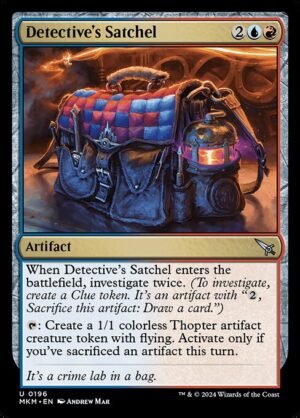Detective's Satchel<br /><span class="collector-number">Collector No. 196</span>