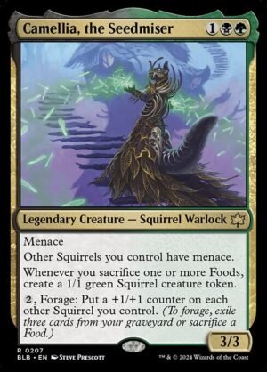 Camellia, the Seedmiser - Foil<br /><span class="collector-number">Collector No. 207</span>