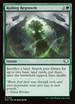 Roiling Regrowth<br /><span class="collector-number">Collector No. 105</span>