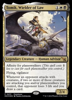 Tomik, Wielder of Law - Foil<br /><span class="collector-number">Collector No. 431</span>