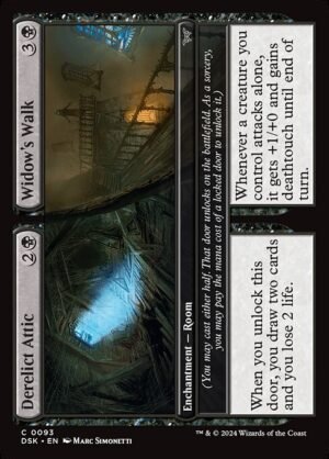 Derelict Attic // Widow's Walk<br /><span class="collector-number">Collector No. 93</span>