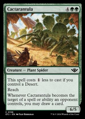 Cactarantula<br /><span class="collector-number">Collector No. 158</span>