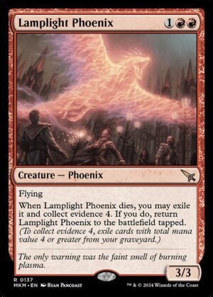 Lamplight Phoenix - Foil<br /><span class="collector-number">Collector No. 137</span>