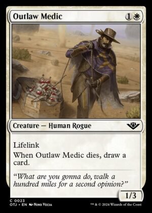 Outlaw Medic<br /><span class="collector-number">Collector No. 23</span>