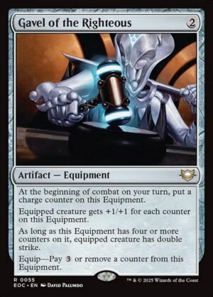 Gavel of the Righteous<br /><span class="collector-number">Collector No. 55</span>