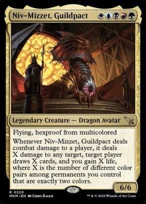 Niv-Mizzet, Guildpact - Foil<br /><span class="collector-number">Collector No. 220</span>
