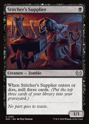 Stitcher's Supplier<br /><span class="collector-number">Collector No. 157</span>
