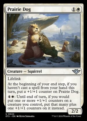 Prairie Dog<br /><span class="collector-number">Collector No. 24</span>