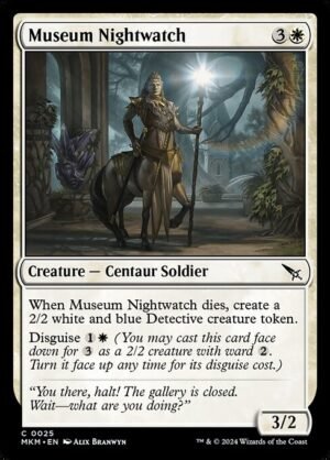 Museum Nightwatch<br /><span class="collector-number">Collector No. 25</span>