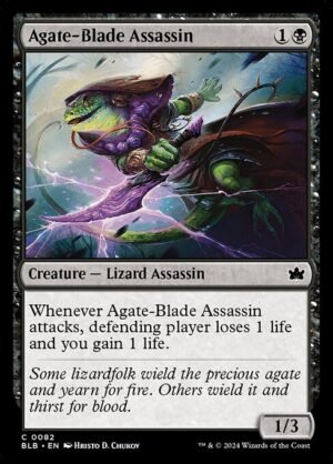 Agate-Blade Assassin<br /><span class="collector-number">Collector No. 82</span>