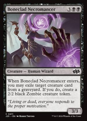 Boneclad Necromancer<br /><span class="collector-number">Collector No. 411</span>