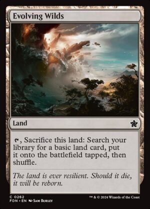 Evolving Wilds<br /><span class="collector-number">Collector No. 262</span>