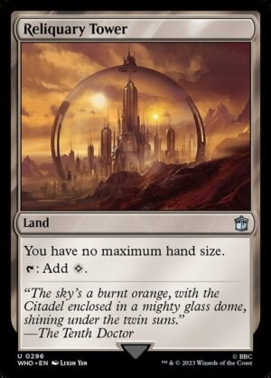 Reliquary Tower<br /><span class="collector-number">Collector No. 296</span>