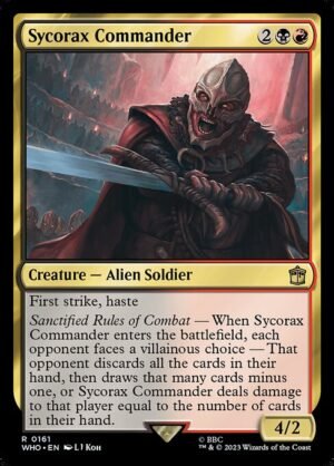 Sycorax Commander<br /><span class="collector-number">Collector No. 161</span>