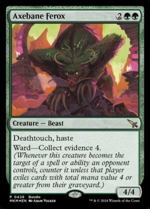 Axebane Ferox - Foil<br /><span class="collector-number">Collector No. 428</span>
