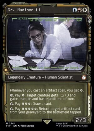 Dr. Madison Li - Foil<br /><span class="collector-number">Collector No. 341</span>