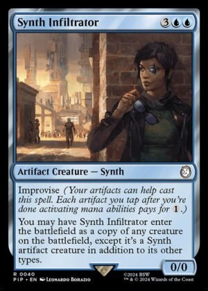 Synth Infiltrator - Foil<br /><span class="collector-number">Collector No. 40</span>