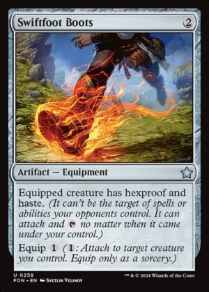 Swiftfoot Boots<br /><span class="collector-number">Collector No. 258</span>