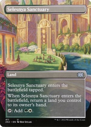 Selesnya Sanctuary<br /><span class="collector-number">Collector No. 411</span>