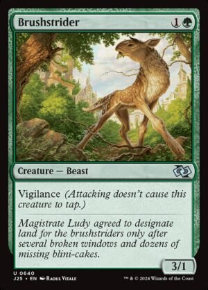 Brushstrider<br /><span class="collector-number">Collector No. 640</span>