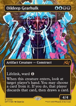 Oildeep Gearhulk - Foil<br /><span class="collector-number">Collector No. 550</span>