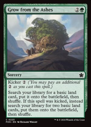 Grow from the Ashes<br /><span class="collector-number">Collector No. 225</span>