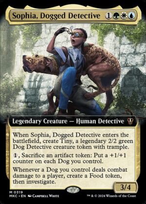 Sophia, Dogged Detective - Foil<br /><span class="collector-number">Collector No. 319</span>