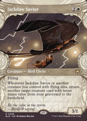 Jackdaw Savior - Foil<br /><span class="collector-number">Collector No. 296</span>