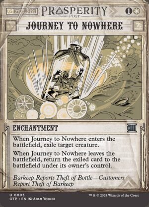 Journey to Nowhere<br /><span class="collector-number">Collector No. 3</span>