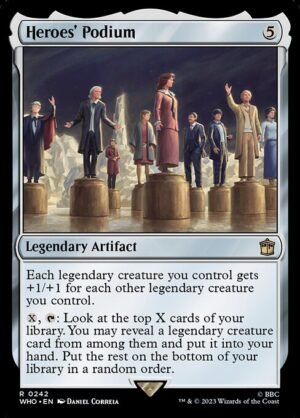 Heroes' Podium<br /><span class="collector-number">Collector No. 242</span>