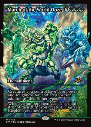 March of the World Ooze - Foil<br /><span class="collector-number">Collector No. 402</span>
