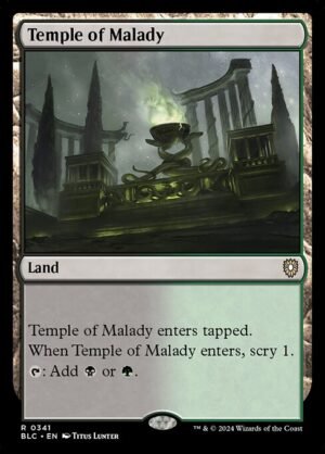 Temple of Malady<br /><span class="collector-number">Collector No. 341</span>