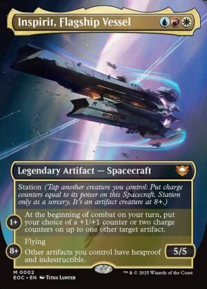 Inspirit, Flagship Vessel - Foil<br /><span class="collector-number">Collector No. 2</span>