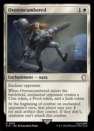 Overencumbered<br /><span class="collector-number">Collector No. 18</span>