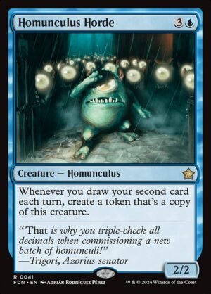 Homunculus Horde - Foil<br /><span class="collector-number">Collector No. 41</span>